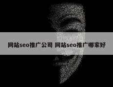 网站seo推广公司 网站seo推广哪家好