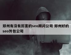 郑州有没有厉害的seo顾问公司 郑州好的seo外包公司