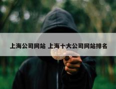 上海公司网站 上海十大公司网站排名