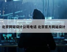 北京网站设计公司电话 北京官方网站设计