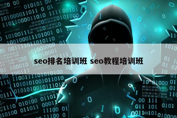 seo排名培训班 seo教程培训班