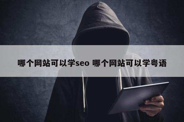 哪个网站可以学seo 哪个网站可以学粤语