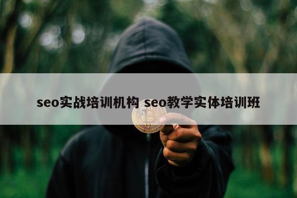 seo实战培训机构 seo教学实体培训班