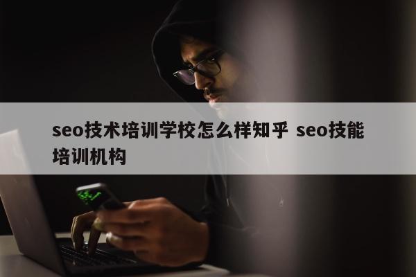 seo技术培训学校怎么样知乎 seo技能培训机构