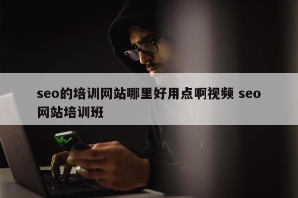 seo的培训网站哪里好用点啊视频 seo网站培训班