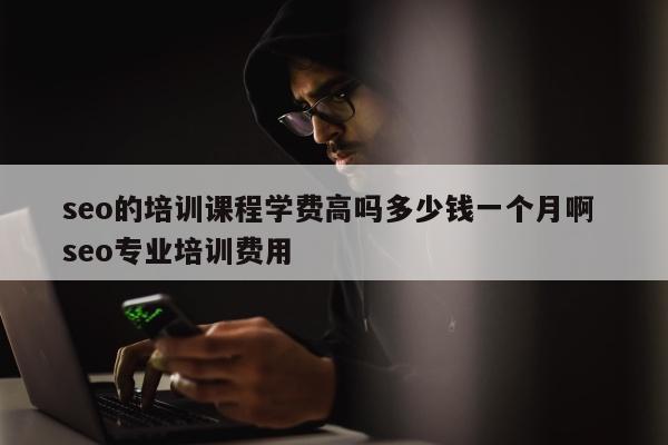 seo的培训课程学费高吗多少钱一个月啊 seo专业培训费用