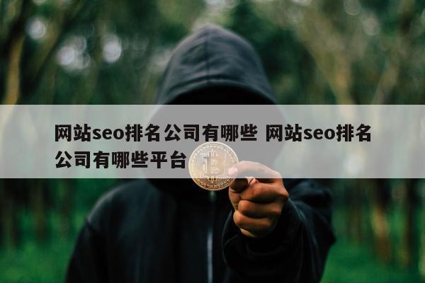 网站seo排名公司有哪些 网站seo排名公司有哪些平台