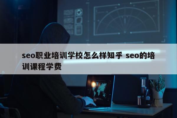 seo职业培训学校怎么样知乎 seo的培训课程学费