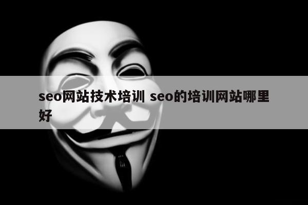 seo网站技术培训 seo的培训网站哪里好