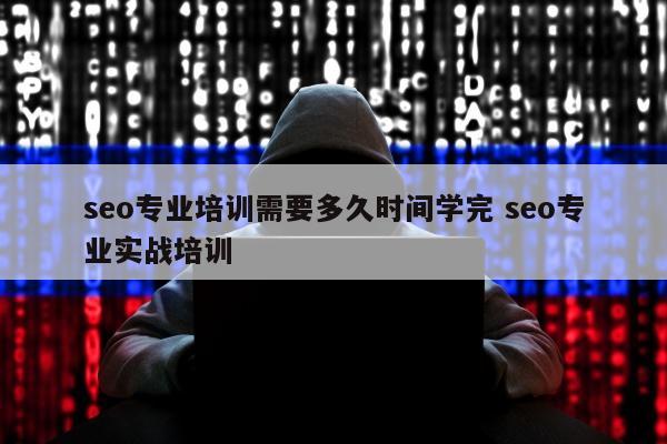 seo专业培训需要多久时间学完 seo专业实战培训