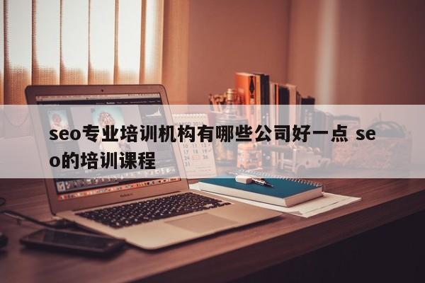 seo专业培训机构有哪些公司好一点 seo的培训课程