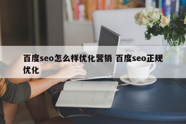 百度seo怎么样优化营销 百度seo正规优化