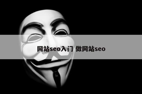 网站seo入门 做网站seo