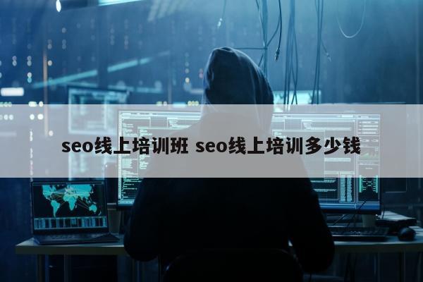 seo线上培训班 seo线上培训多少钱