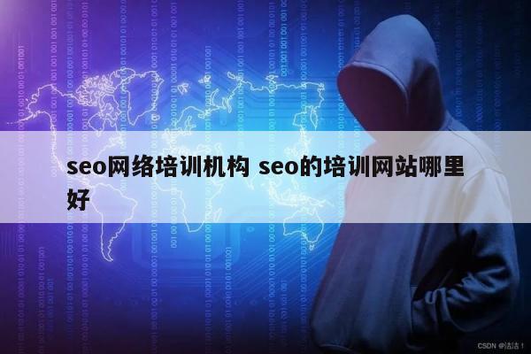 seo网络培训机构 seo的培训网站哪里好